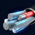 Фото #6 товара Kabel do iPhone USB - Lightning do ładowania i transmisji danych 2.4A 20W 2m niebieski