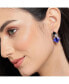 ფოტო #3 პროდუქტის Women's Geometric Stud Earrings