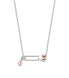 Фото #1 товара Silver bicolor Minnie Mouse necklace NS00015TRPL- 157.CS