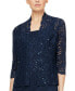 Фото #5 товара 2-Pc. Lace Jacket & Midi Dress Set