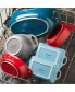 Фото #17 товара Посуда для выпечки Rachael Ray круглые керамические пробковые чашки, набор из 4 шт.