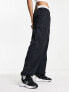 Фото #4 товара Calvin Klein Jeans monogram logo retro tennis trainers in black