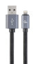 Фото #1 товара Gembird CCB-MUSB2B-AMLM-6 - Black - USB A - Lightning - 1.8 m - Male - Male