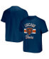 Фото #1 товара Men's NFL x Darius Rucker Collection by Navy Chicago Bears Stripe T-shirt