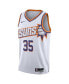 ფოტო #2 პროდუქტის Men's and Women's Kevin Durant White Phoenix Suns Swingman Jersey - Association Edition