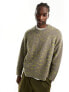 Фото #7 товара Weekday Norman relaxed space dye jumper in brown