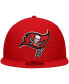 ფოტო #3 პროდუქტის Men's Red Tampa Bay Buccaneers Basic 9FIFTY Snapback Hat