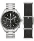 ფოტო #5 პროდუქტის Men's Chronograph Archive Lunar Pilot Stainless Steel Bracelet Watch Box Set 44mm