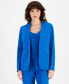 Фото #1 товара Women's Bistretch Open-Front Long-Sleeve Blazer, Created for Macy's