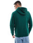 Tommy Hilfiger logo hoodie in dark green