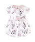 Baby Girl Organic Cotton Short-Sleeve Dresses 2pk, Wild Flowers