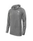 Фото #3 товара Men's Heather Gray Air Force Falcons Rivalry Pullover Long Sleeve Hoodie T-shirt