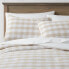 Фото #1 товара Yarn-Dyed Gingham Comforter & Sham Set - Threshold