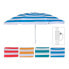 Sunshade Beach Ø 145 cm 180 cm Mediterranean