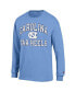 Men's Carolina Blue North Carolina Tar Heels High Motor Long Sleeve T-shirt