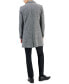 ფოტო #2 პროდუქტის Men's Slim-Fit Migor Charcoal Overcoat