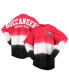 Фото #2 товара Women's Red, Black Tampa Bay Buccaneers Ombre Long Sleeve T-shirt