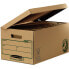 Fellowes 4472205 - Storage box - Black,Brown - Rectangular - Paper - Pattern - Indoor