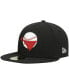 Фото #2 товара Men's Black Quad Cities River Bandits Authentic Collection Road 59FIFTY Fitted Hat