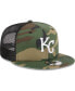 Men's Camo Kansas City Royals Woodland Camo Trucker 9FIFTY Snapback Hat