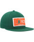 Фото #4 товара Men's Green Miami Hurricanes Established Snapback Hat