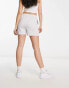 Pull&Bear elasticated waist jersey short in grey marl