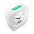 Фото #1 товара Mebus 25610 - Digital alarm clock - White - 12h - F - °C - Radio/Buzzer - Analog