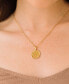 14K Gold-Plated Sadie Personalized Initial Pendant