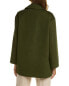 Фото #2 товара Oscar De La Renta Twill Corduroy Silk-Lined Oversized Jacket Women's Green 2