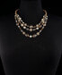 ფოტო #3 პროდუქტის Gold-Tone Bead & Imitation Pearl Layered Necklace, 19" + 2" extender, Created for Macy's