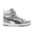 Фото #2 товара Puma RBD Game 38583917 Mens White Leather Lifestyle Sneakers Shoes