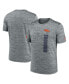 Men's Gray Denver Broncos 2024 Sideline Velocity Performance T-Shirt Серый, M - фото #1