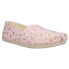 Фото #2 товара TOMS Alpargata Bee Mine Slip On Womens Pink Flats Casual 10017801T