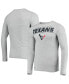 Men's Heathered Gray Houston Texans Combine Authentic Stated Long Sleeve T-shirt