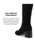 Фото #8 товара Women's Romilly Tru Comfort Foam Stacked Block Heel Round Toe Regular Calf Boots