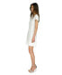 ფოტო #3 პროდუქტის Women's Sequined Short-Sleeve Mini Dress