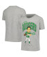 ფოტო #1 პროდუქტის Big Boys Aaron Rodgers Heather Gray New York Jets Caricature T-shirt