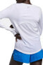 Фото #2 товара Dri-Fit Miller Running Standart Kesim Beyaz Kadın Spor Tişört
