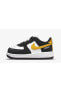 Фото #1 товара Кроссовки Nike Force 1 LV8 'Black White Dark Sulfur' DH9787-002