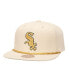 Men's Cream Chicago White Sox Golden Ivory Snapback Hat