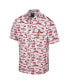 Фото #3 товара Men's White Arizona State Sun Devils Spontaneous is Romantic Camp Button-Up Shirt