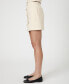 Women's Structured Button-Front Skirt