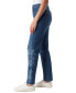 ფოტო #3 პროდუქტის Women's Amanda Colored Twill Straight-Leg Jeans