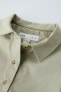 Фото #9 товара Платье-рубашка true neutrals с карманами ZARA