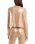 Фото #2 товара Bcbgmaxazria Sequin Jacket Women's