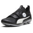 Фото #2 товара Puma Pwrspin Indoor Cycling Mens Black Sneakers Athletic Shoes 37809604