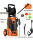 2200W 2.0 GPM Electric Pressure Washer with 5 Nozzles