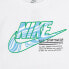 NIKE KIDS Futura Micro Text short sleeve T-shirt