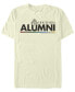 Фото #1 товара Men's Alumni Hogwarts Short Sleeve Crew T-shirt