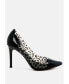 ფოტო #1 პროდუქტის Candace clear patent faux leather detail pumps